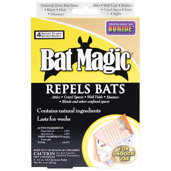 Bonide Products Bonide Bat Magic Animal Repellent Granules For Bats 2 oz - 876