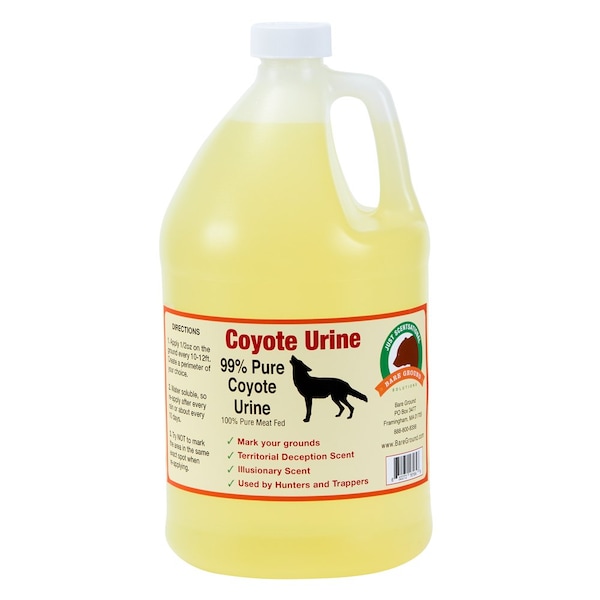 Just Scentsational Coyote Urine Predator Scent Gallon By Bare Ground - RS-128