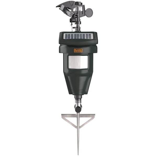 Black & Decker Outdoor Solar Powered Motion Activated Animal Deterrent Sprinkler - BDXPC803