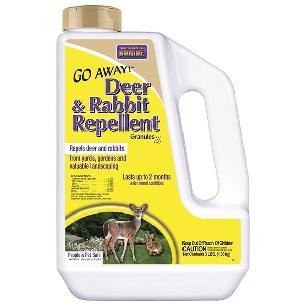 Bonide Products Go Away Deer and Rabbit Repellent Jug - 227