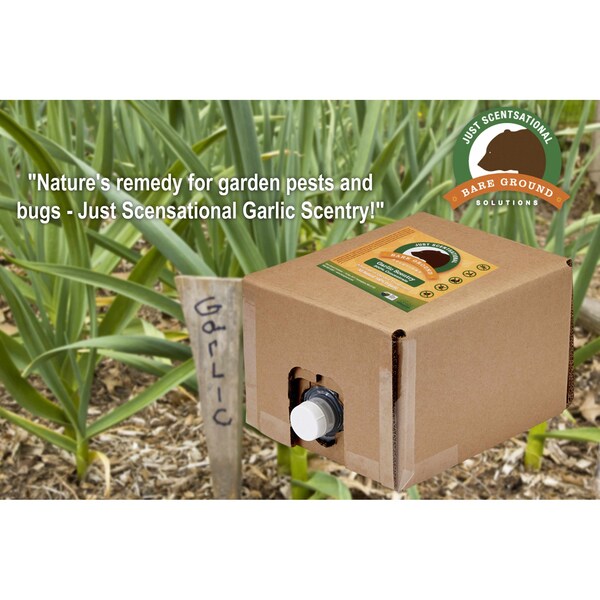 Just Scentsational Garlic Scentry Concentrate 2.5 Gallon by Bare Ground - GCS-2.5P