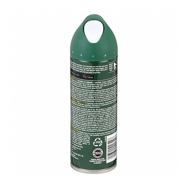 Off 6 oz Aerosol Deep Woods Insect Repellent, 25% DEET Concentration, Outdoor Use - 354266