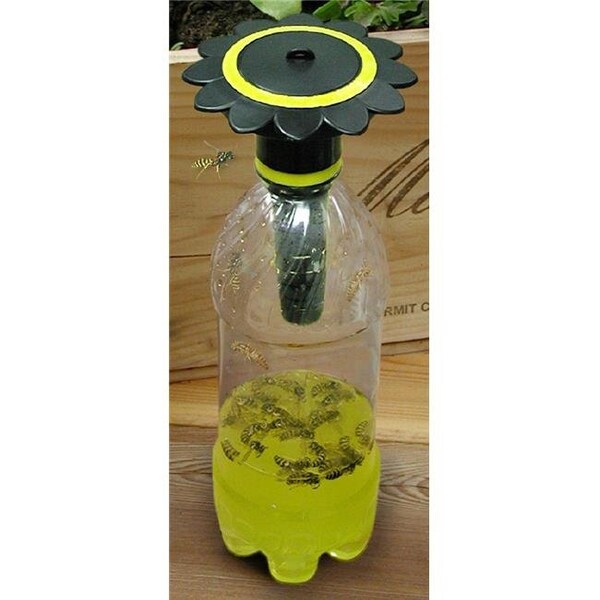Gadjit Gadjit WP26135 Soda Bottle Wasp Trap Black - Non Toxic - WP26135