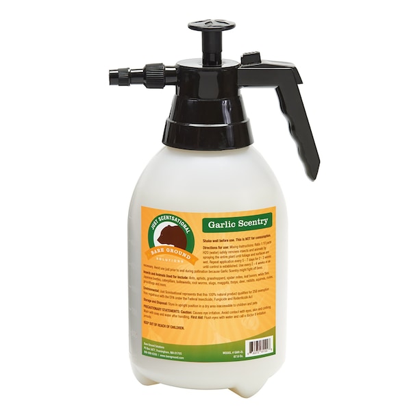 Just Scentsational Garlic Scentry Half Gallon Preloaded Pump Sprayer by Bare Ground - GAR-2L