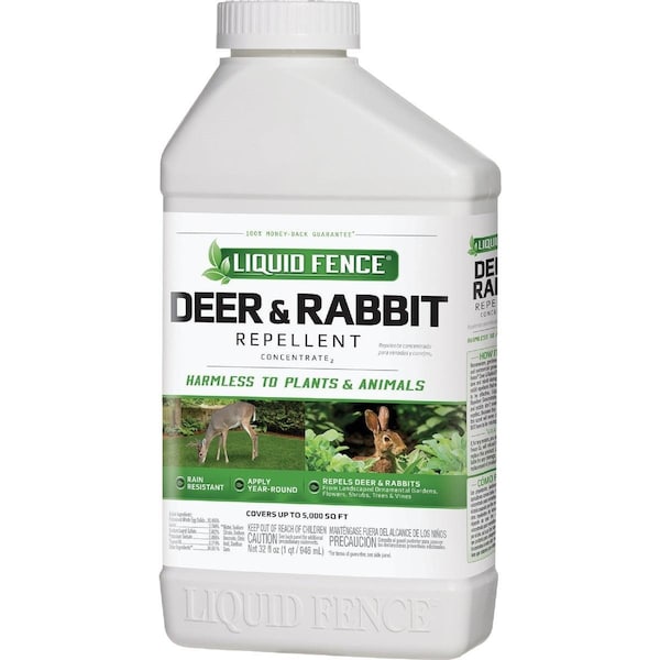 Liquid Fence 40 Oz. Concentrate Deer & Rabbit Repellent - HG-71136