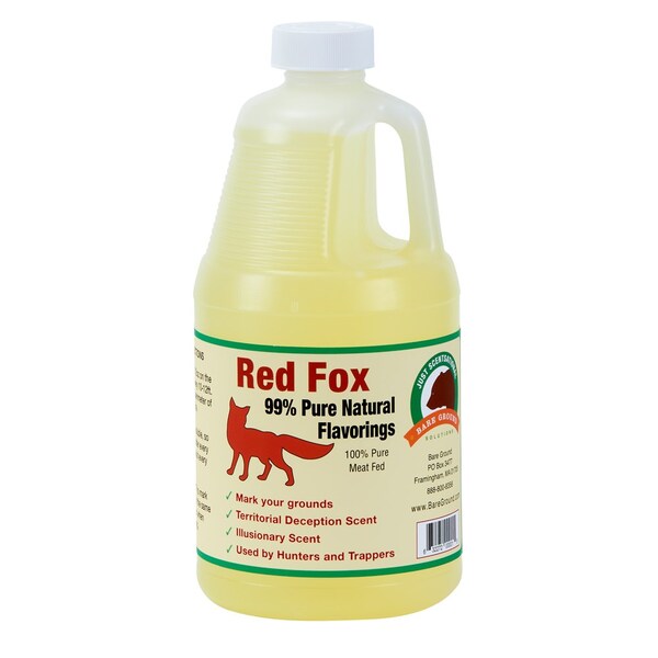 Just Scentsational Fox Urine Predator Scent Half Gallon By Bare Ground - FU-64