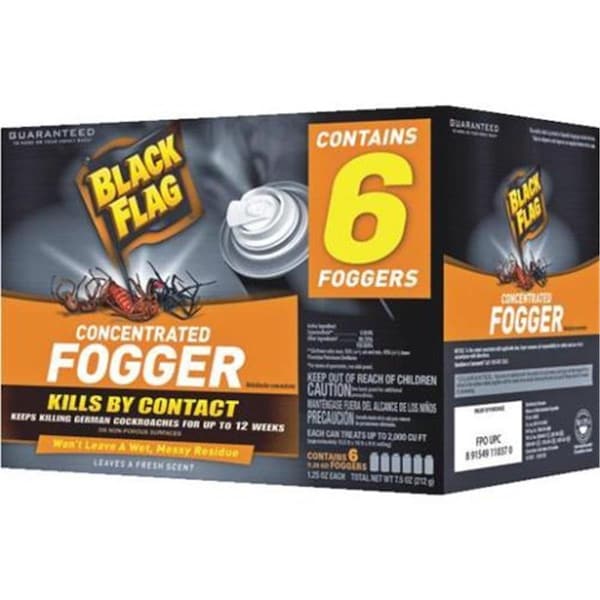Spectracide 511053 1.25 oz Black Flag Concentrated Indoor Fogger - SP37890