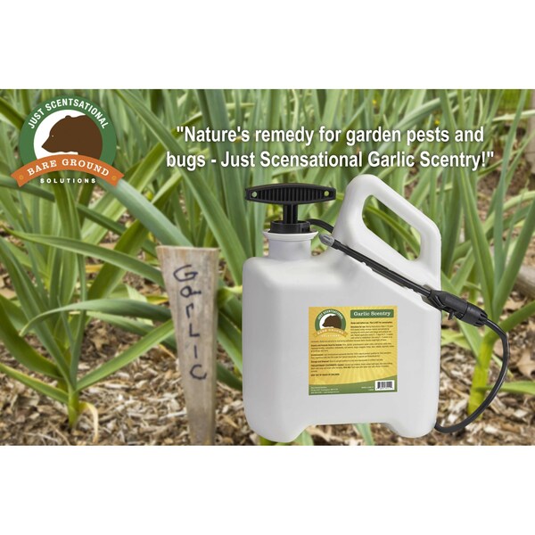 Just Scentsational Garlic Scentry Gallon Preloaded Pump Sprayer by Bare Ground - GAR-1F