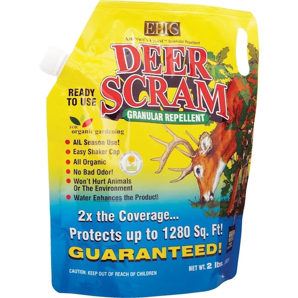 Scram Deer 2 Lb. Granular Organic Deer Repellent - 1004