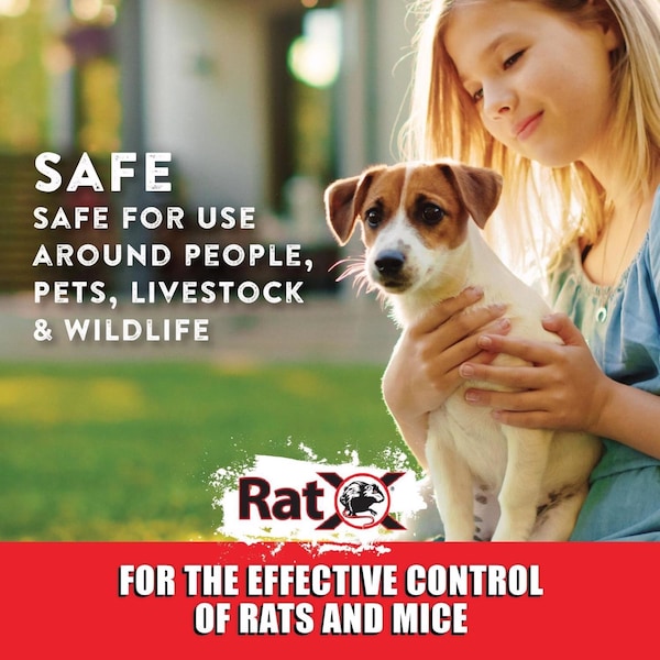 Ratx RatX Non-Toxic Bait Pellets For Mice and Rats 12 oz 4 pk - 620105