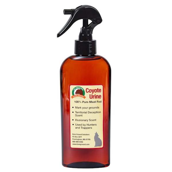 Just Scentsational Coyote Urine Predator Scent 8 Oz In Trigger Sprayer By Bare Ground - RS-8TR