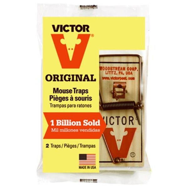 Woodstream Woodstream M150 Metal Pedal Mouse Trap; 2 Pack - Pack Of 36 - 287128
