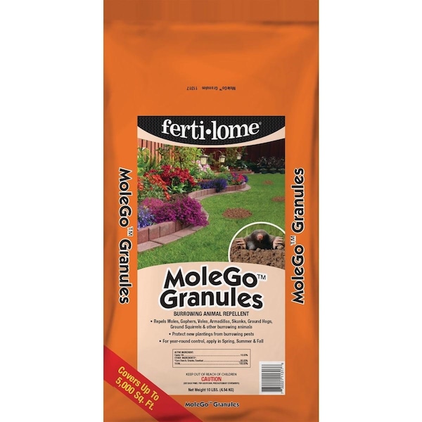 Ferti-Lome Fertilome MoleGo 10 Lb. Granular Mole & Gopher Repellent - 11317