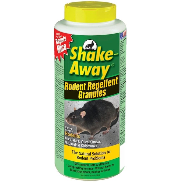 Shake Away 28.5 Oz. Granular Organic Rodent Repellent - 2853338