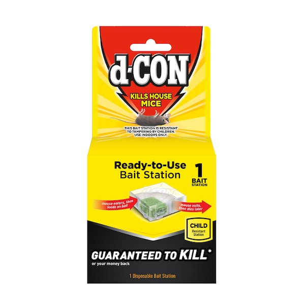 D-Con d-CON Bait Station and Bait Packs For Mice 1 pk - 1920089544