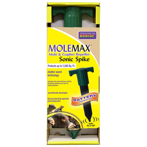 Molemax Bonide MoleMax Animal Repellent Stake For Gophers and Moles 1 each - 61120