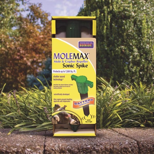 Molemax Bonide MoleMax Animal Repellent Stake For Gophers and Moles 1 each - 61120