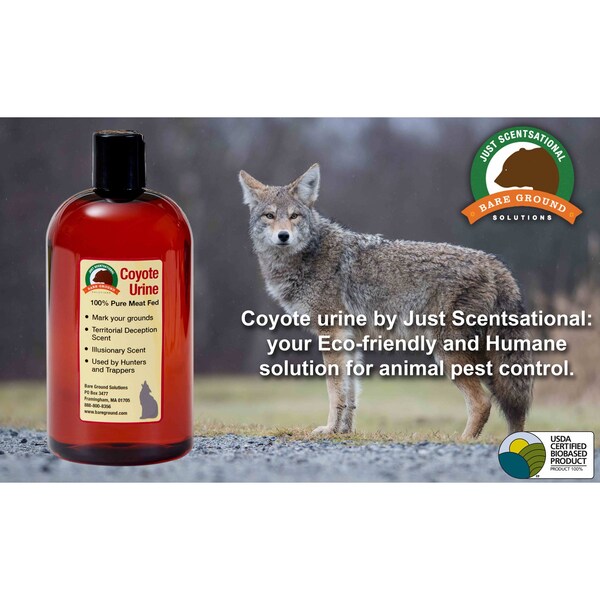 Just Scentsational Coyote Urine Predator Scent 16 oz by Bare Ground - RS-16