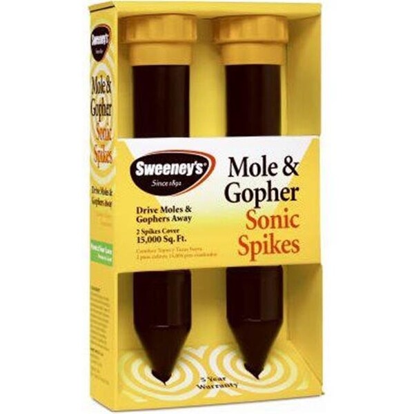 Woodstream Woodstream 176654 Mole & Gopher Sonic Spikes; Pack of 2 - 176654