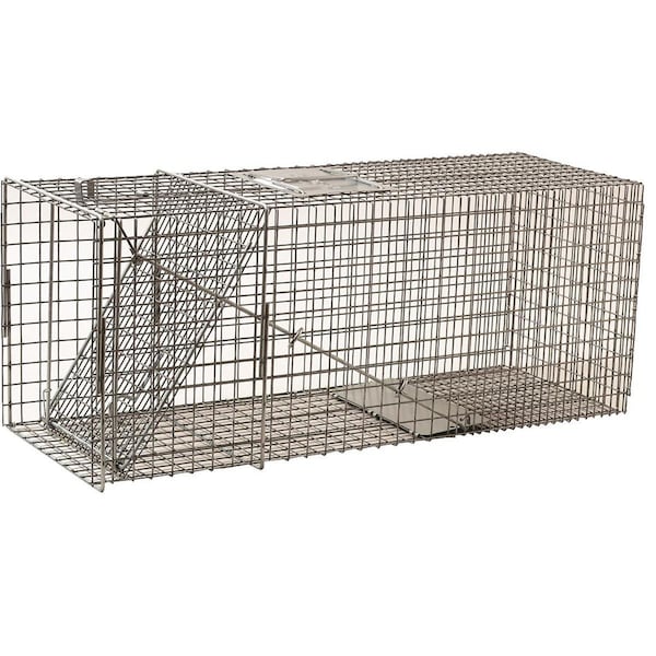 Safeguard Products Live Trap with Sliding Rear Door, 30"L x 11"W x 12"H - 52830