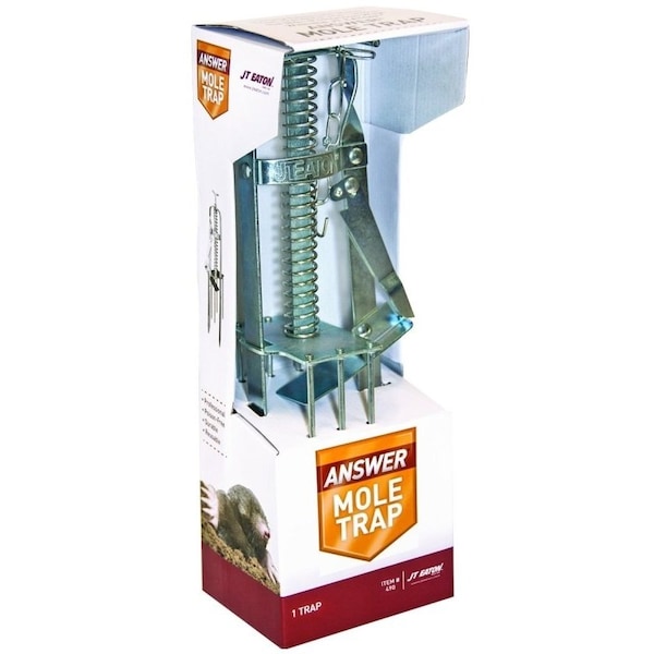 Jt Eaton Mechanical Mole Trap, 614 in W, 278 in H - 490