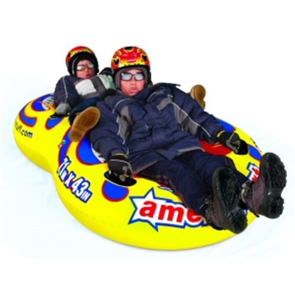 Kwik Tek Sportsstuff Kwik Tek - Sportsstuff 30-2525 Double Amerisport Snow Tube Sled - 30-2525