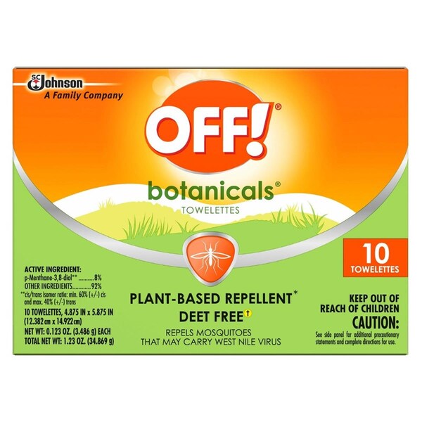 Excellent Appliances Botanicals Insect Repellant, 80PK - EX3769782