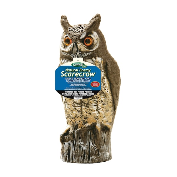 Dalen Dalen Scarecrow Great Horned Owl Animal Repellent Decoy For All Pests - OW-6