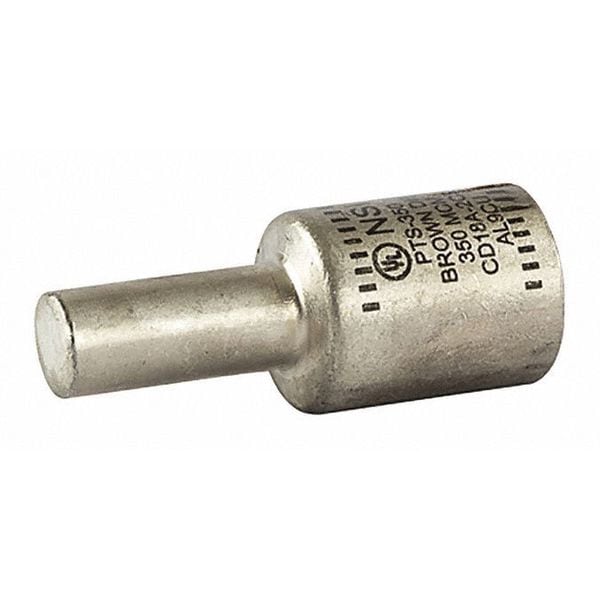 Terminal de clavija de 350 MCM de Nsi Industries, Longitud de 1.33" - PTS350