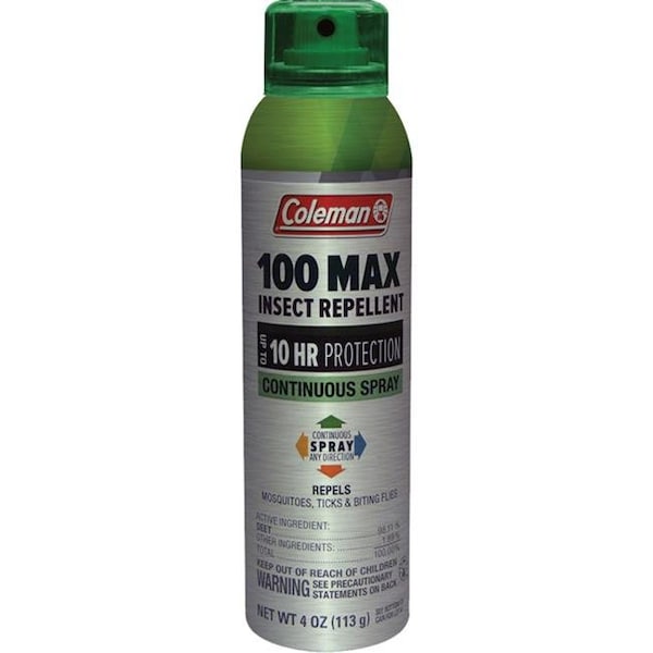 Coleman Coleman 372763 100 Percent Maximum Deet Insect Repellent Continuous Spray - 372763