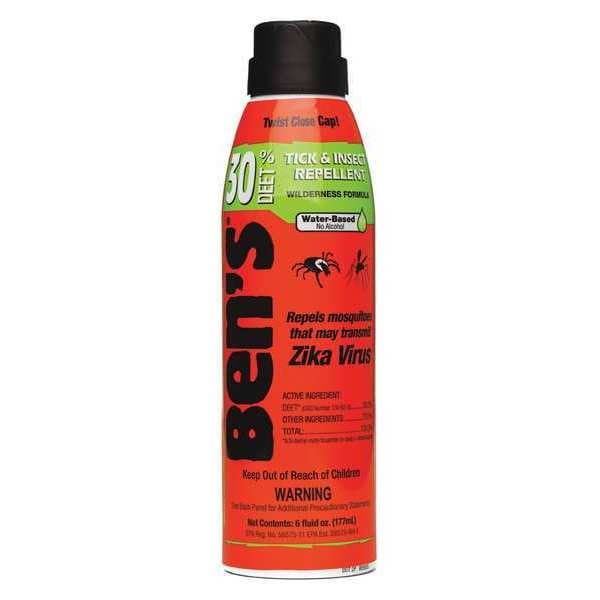 Bens Insect Repellant, Eco Spray, 6 oz., PK12 - 0006-7178