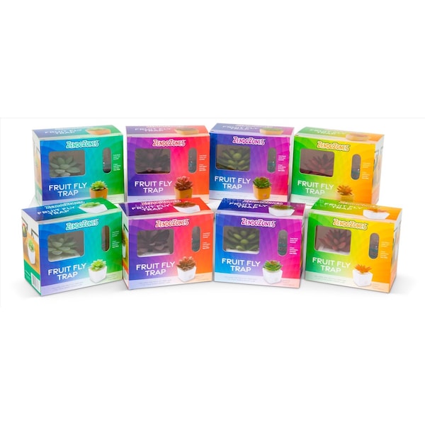 Zendozones JT Eaton ZendoZones Fruit Fly Trap 1 box, PK6 - 1818-MM