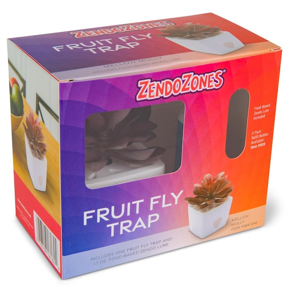 Zendozones JT Eaton ZendoZones Fruit Fly Trap 1 box, PK6 - 1818-MM
