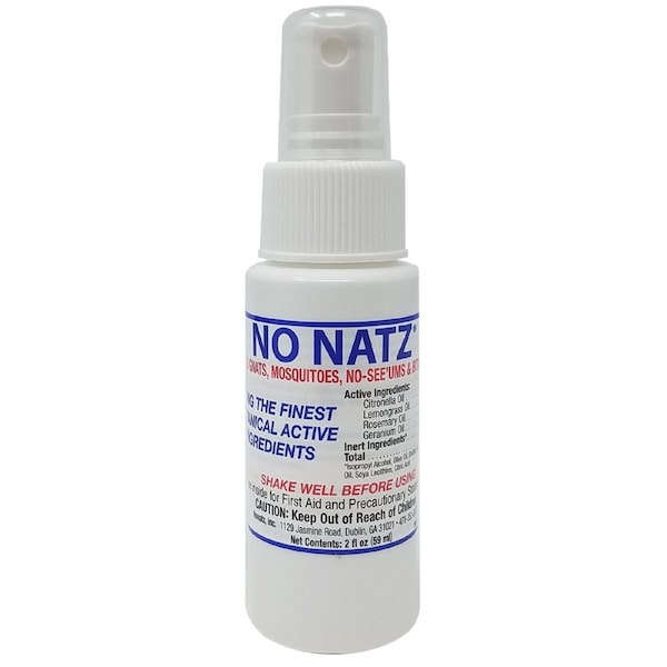 No Natz No Natz Organic Insect Repellent Liquid For Variety of Insects 2 oz - NNACE2OZ