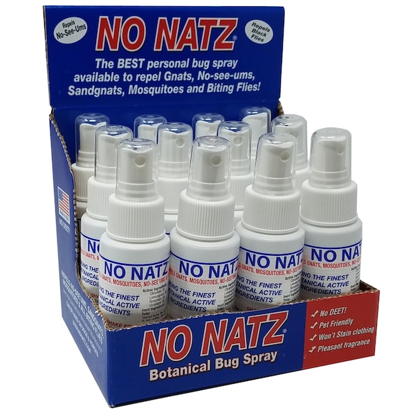 No Natz No Natz Organic Insect Repellent Liquid For Variety of Insects 2 oz - NNACE2OZ