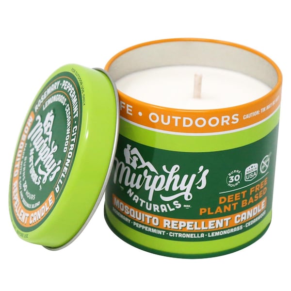 Murphys Naturals Murphy's Naturals Insect Repellent Candle For Mosquitoes/Other Flying Insects 9 oz - MD002A