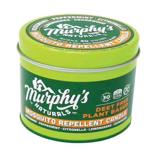 Murphys Naturals Murphy's Naturals Insect Repellent Candle For Mosquitoes/Other Flying Insects 9 oz - MD002A