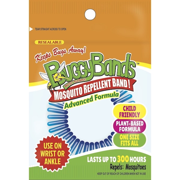 Buggy Bands BuggyBands Insect Repellent Wristband Wrist Band For Mosquitoes/Other Flying Insects - 7MF4009-2