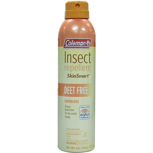 Wisconsin Pharmacal Co. 2023 Wpc Coleman Skinsmart Insect Repellent - 6 Oz. Aerosol - WPC-7476