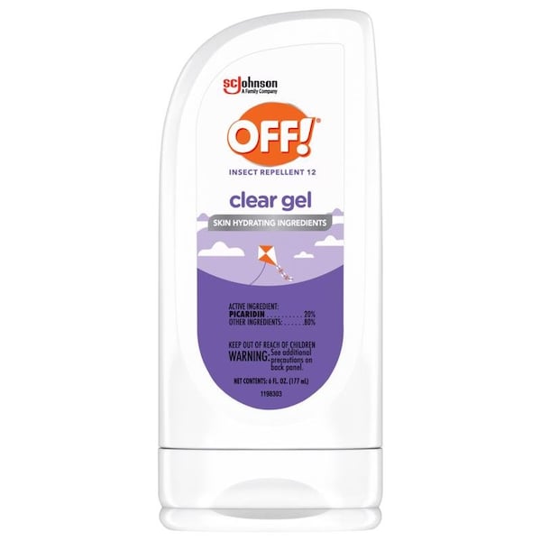 Off OFF! Clean Feel Insect Repellent Gel For Mosquitoes/Ticks 6 oz - 04720