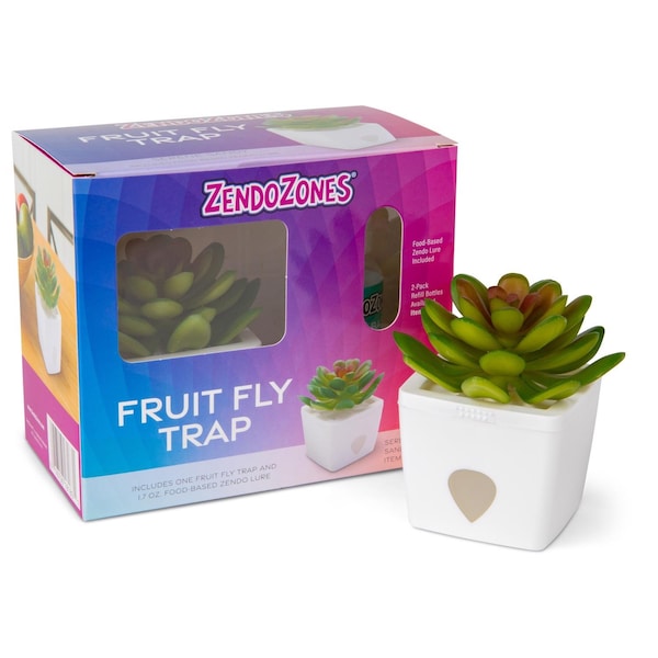 Zendozones JT Eaton ZendoZones Fruit Fly Trap 1 box, PK6 - 1818-SS