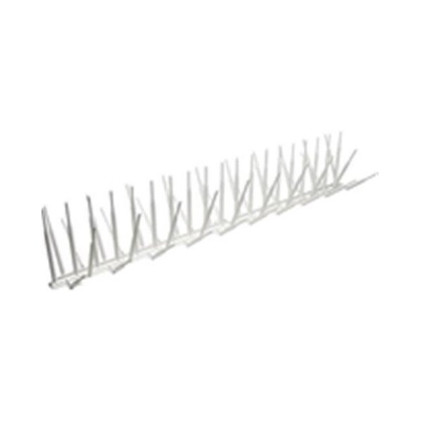 Bird-B-Gone Bird B Gone BBG2000-7WHT-10 White Plastic Bird Spike - 10 ft. x 7 in. - BBG2000-7WHT/10