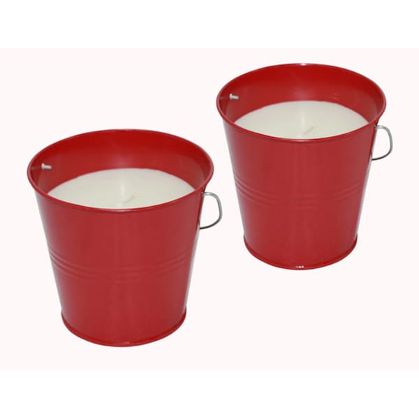 Patio Essentials Patio Essentials Citronella Bucket Candle For Mosquitoes/Other Flying Insects 10 oz - 21108P-2