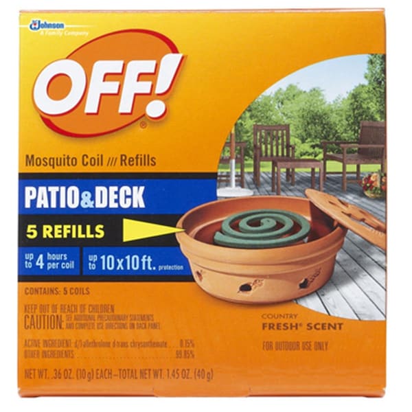 Off Off 75203 6 Count, Mosquito Coil Refill - OF574565