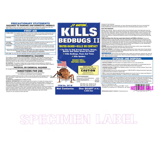 Jt Eaton JT Eaton KILLS II Insect Killer Liquid 32 oz - 207-W
