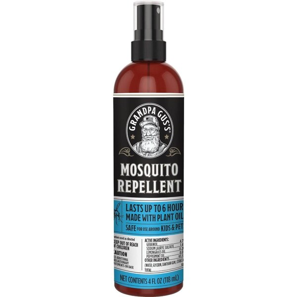 Grandpa Gus 's 4 Oz. All Natural Mosquito Repellent Pump Spray - GMQ-4-12