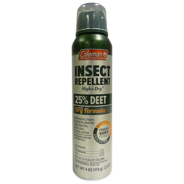 Coleman Coleman High & Dry Insect Repellent Liquid For Mosquitoes/Ticks 4 oz - 7514