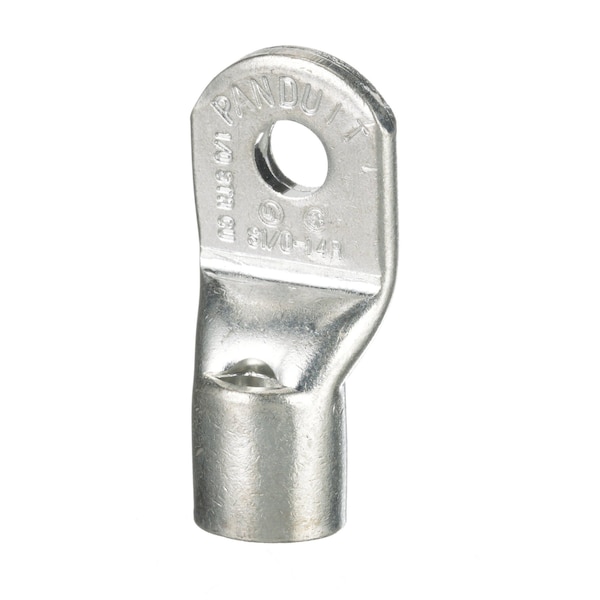 Anillo Tubular de Terminación Panduit, sin Aislamiento, 1/0 AWG, 1/4 pulgada, S1/0-14R-C, Paquete de 100 - S1/0-14R-C
