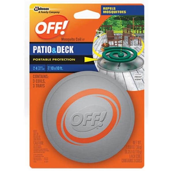 Off Off 75204 New Mosquito Coil Starter; 1.41 x 5.75 x 8.25 in. - 141228