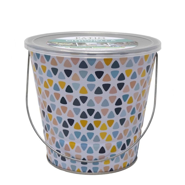 Patio Essentials Patio Essentials Citronella Bucket Candle For Mosquitoes/Other Flying Insects 18 oz - 21092GEO2
